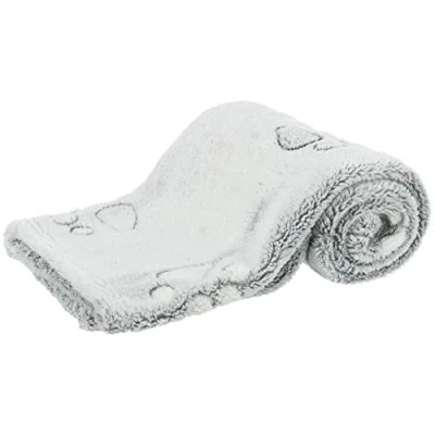 Afbeelding van Trixie Hondendeken Nando Softfleece Lichtgrijs 75X50 CM (407904)