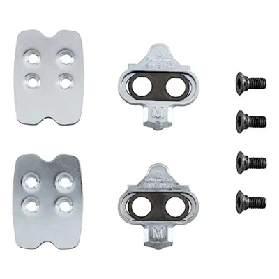 Afbeelding van Schoenplaatjes Shimano SM SH56 SPD met borgplaatjes (meerzijdig uitklikbaar)