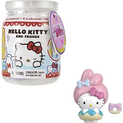 Afbeelding van hellokitty Sanrio Hello Kitty Color Reveal verrassingsfiguur en 2 accessoires, willekeurig model, kinderspeelgoed om te verzamelen, GTY62