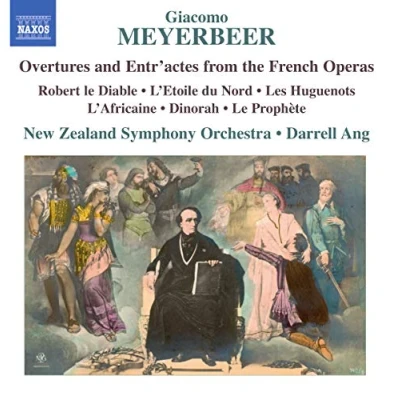 Afbeelding van Darrell Ang New Zealand Symphony Orchestra Meyerbeer: Overtures And Entr&#039;actes From Robert Le Diable, L&#039; (CD)