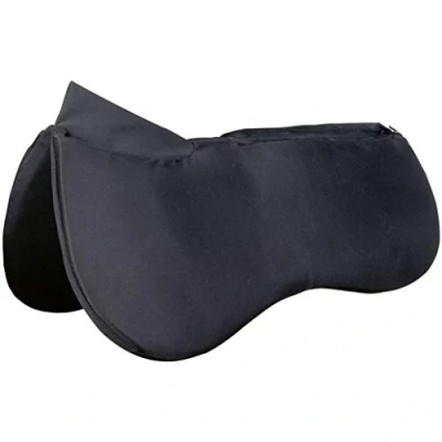 Afbeelding van HKM Onderlegger Memory Foam Zwart Pony