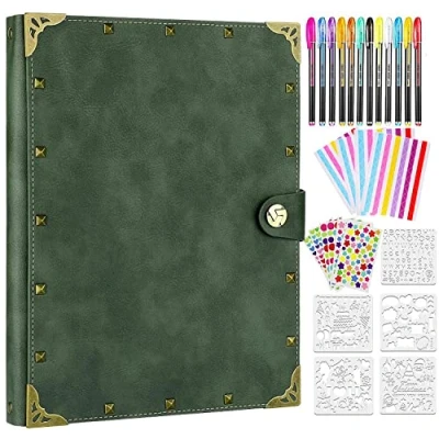 Afbeelding van ZEEYUAN fotoalbum, scrapbooking, zacht album, doe het zelf, leer, 60 zwarte pagina&#039;s, familie, gastenboek, bruiloft, speciaal Kerstmis, Valentijnsdag, verjaardagscadeaus, uniek cadeau