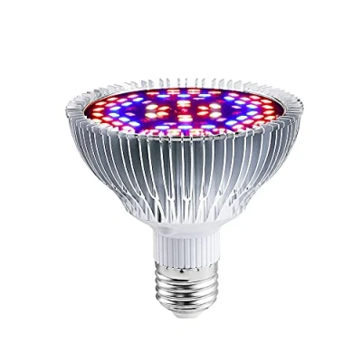 Afbeelding van led kweeklicht, volledig spectrum, 50 W, E27, kweeklamp voor kamerplanten, groenten en bloemen, plantenlamp hydrocultuur broeikas, organische kas, duurzaam hoge efficiëntie, 78