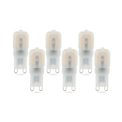 Afbeelding van G9 LED Lamp 2W Warm Wit 6 Pack