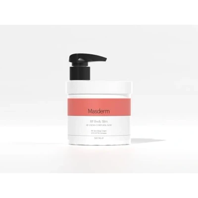 Afbeelding van MASDERM Krachtige anti cellulitiscrème, 500 ml, afslankende crème voor buik en dijen, cellulitisgel, afslankcrème, platte buikcrème, verstevigende de buik, vetverbranding, uniseks