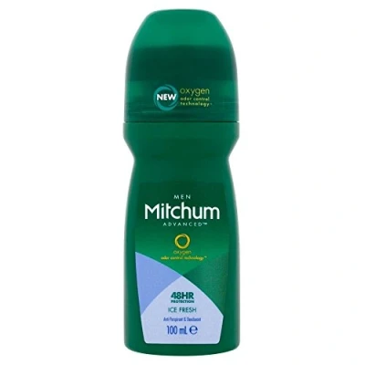 Afbeelding van Mitchum Heren Roll On Ice Fresh Mannen (100 ml), 6 stuks