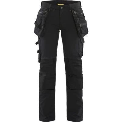Afbeelding van Blaklader Dames 4 weg stretch werkbroek 7198 1644 Zwart D23