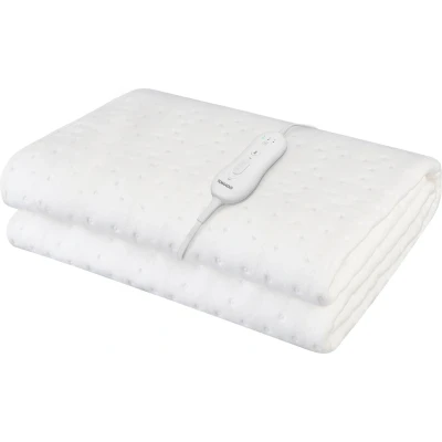 Afbeelding van Tomado TEB1505W Elektrische deken 1 persoons onderdeken Extra snelle opwarming 150 x 80 cm