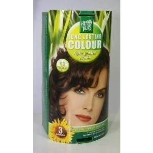 Afbeelding van Hennaplus Long Lasting Colour Light Golden Brown 5.3 100 Ml