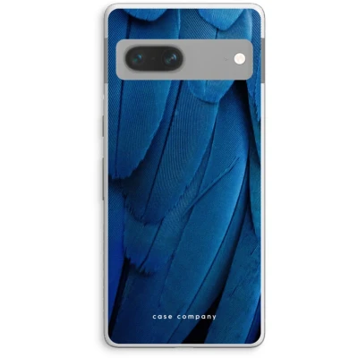 Afbeelding van Case Company® hoesje geschikt voor Google Pixel 7 Pauw Soft Cover Telefoonhoesje Bescherming aan alle Kanten en Schermrand