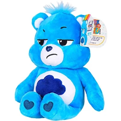 Afbeelding van Care Bears 22043 Bean Plush Grumpy Bear, Cuddly Toys voor kinderen, schattige teddy&#039;s, geschikt meisjes en jongens vanaf 4 jaar, rood, 25 cm