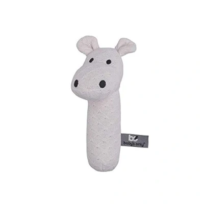 Afbeelding van Baby&#039;s Only Gebreide Baby rammelaar nijlpaard Classic Roze cadeau
