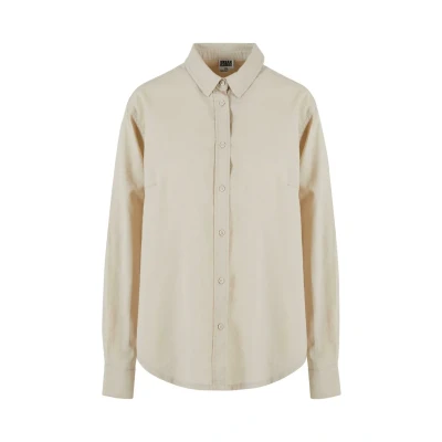 Afbeelding van Urban Classics Overhemdblouse, Dames, Maat: XXL, Softseagrass