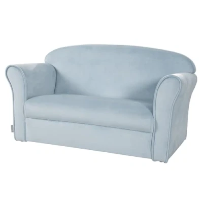 Afbeelding van Roba Kinderbank Lil Sofa Junior 38 X 78 43 Cm Fluweel Blauw