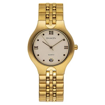 Afbeelding van Shaon 35 9629 22 Horloge Staal Goudkleurig Ø mm