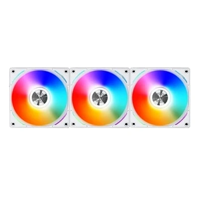 Afbeelding van Lian Li UNI FAN AL120 PC ventilator Wit (b x h d) 120 25 mm