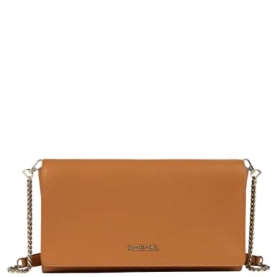 Afbeelding van Roeckl LIZ Clutch, Dames, Maat: One Size, Hazelnut