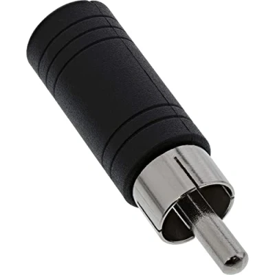 Afbeelding van Audio adapter cinch stekker op 3,5 mm klink aansluiting mono