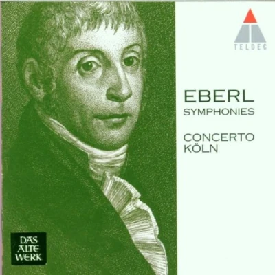 Afbeelding van Eberl: Symphonies / Concerto Koln