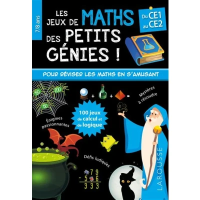 Image de Les JEUX de MATHS et LOGIQUE des petits génies CE1