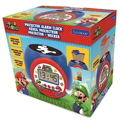 Image de Réveil projecteur Lexibook Super Mario Fonction minuteur