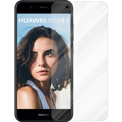Afbeelding van Cadorabo Pantser film geschikt voor Huawei NOVA 2 in KRISTALHELDER Geharde (Tempered) display beschermglas 9H hardheid met 3D Touch (RETAIL PACKAGING)