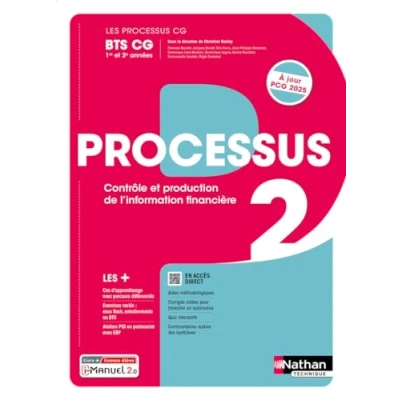 Afbeelding van PROCESSUS 2 BTS CG 1ERE ET 2EME ANNEE MANUEL