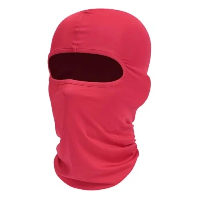 Afbeelding van Fuinloth Bivakmuts skimasker UV bescherming motorfiets sjaal zomer nekdoek mannen vrouwen, Rood