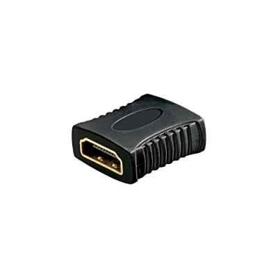 Afbeelding van Goobay HDMI Koppelstuk (v) naar 4K@60Hz Verguld Zwart