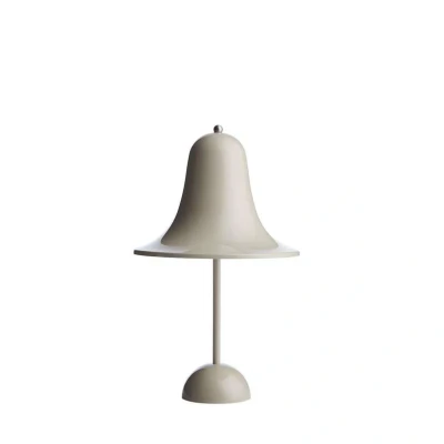 Afbeelding van VERPAN Pantop portable LED tafellamp zandgrijs