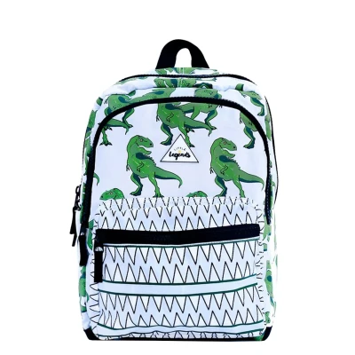 Afbeelding van Little Legends Dino Backpack L groen / wit Kindertas