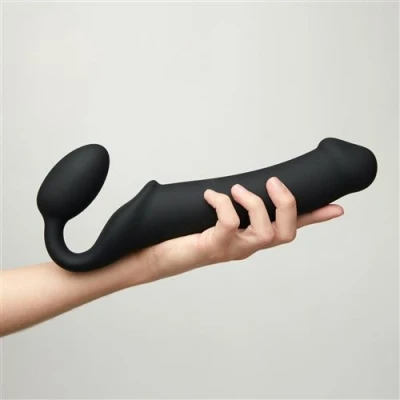 Image de Dildo strap on Bendable Sans Harnais Semi Réaliste A Mémoire de Forme Taille XL