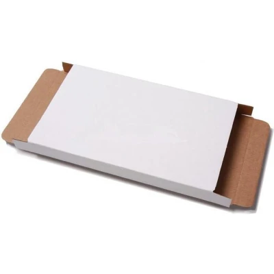 Afbeelding van Brievenbusbox CleverPack A5 230x160x26mm karton wit 5 stuks