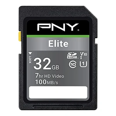 Image de PNY Elite Carte mémoire flash 32 Go UHS I U1 / Class10 SDHC