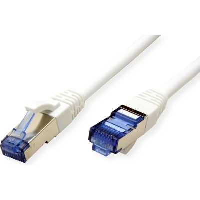 Afbeelding van VALUE Patchkabel Kat.6A (Class EA) S/FTP (PiMF), LSOH, wit, 0,3 m