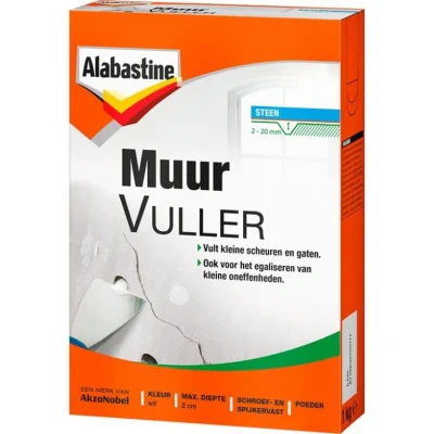 Afbeelding van Alabastine Muurvuller 1 kg Schildersbenodigdheden