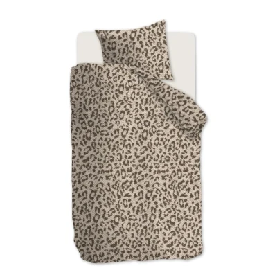 Afbeelding van Beddinghouse DBO Leone Grey 140x200/220 Flanel Grijs