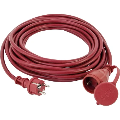 Afbeelding van REV 0017258649 Stroom Verlengkabel 16 A Rood 25.00 m H05RR F 3F 3G 1,5 mm²