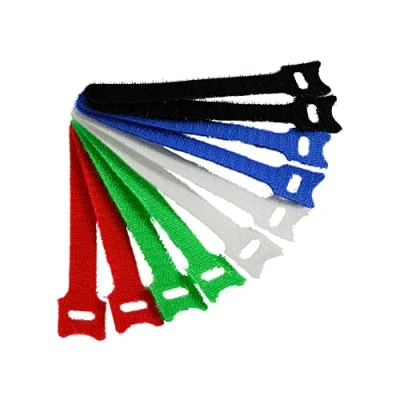 Afbeelding van Klittenband kabelbinders 240 x 12mm / diverse kleuren (10 stuks)