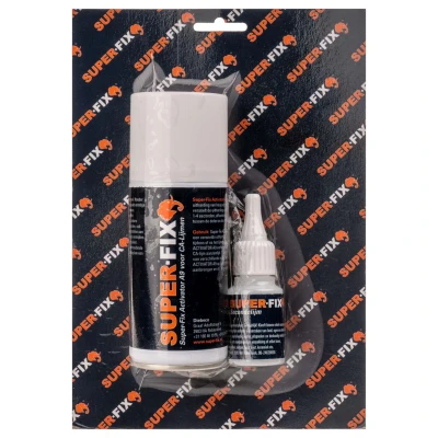 Afbeelding van Super Fix A9 Activator Voor CA lijmen + Secondelijm Zwart Lijm, Kit &amp; Tape