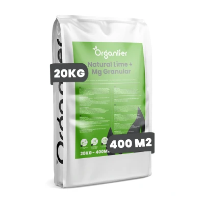 Afbeelding van Organifer Kalk Meststof met magnesium (20 kg voor 400 m2)