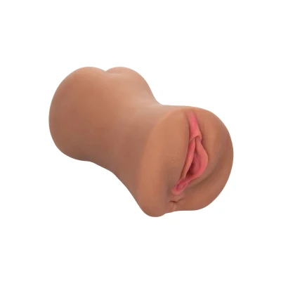 Afbeelding van CalExotics Stroke It Dual Entry Pussy &amp; Ass Lichte huidskleur