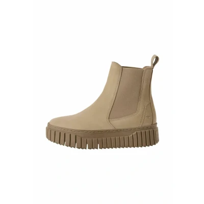 Afbeelding van Tamaris Bottines Chelsea Antelope pour femme, 1 25445 45, taille 41 EU, Camel, EU