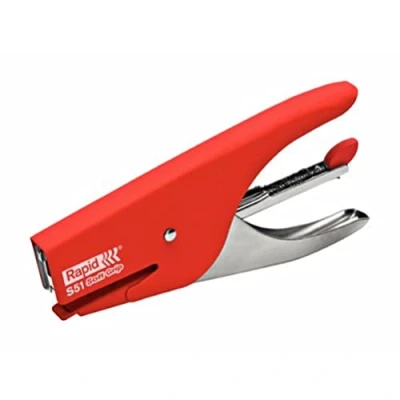 Afbeelding van Rapid S51 Soft nietmachine, 15 vellen, rood