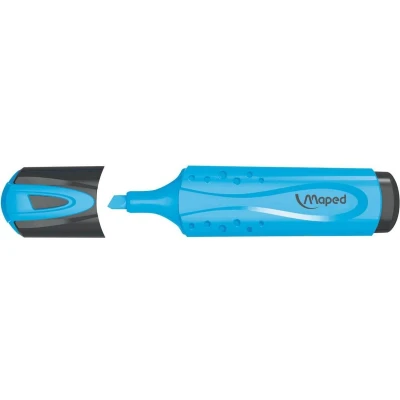 Afbeelding van Maped markeerstift Fluo&#039;Peps Classic blauw