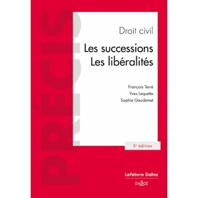 Image de Droit civil. Les successions. libéralités