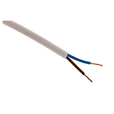Afbeelding van Zenitech Stroomkabel HO5VV F 2 x 1,5 wit 25 m