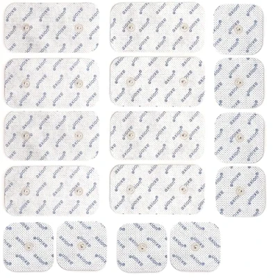 Afbeelding van axion® 16 TENS/EMS elektroden pads Voor elektrodentherapie 50x50mm en 50x100mm Zelfklevend