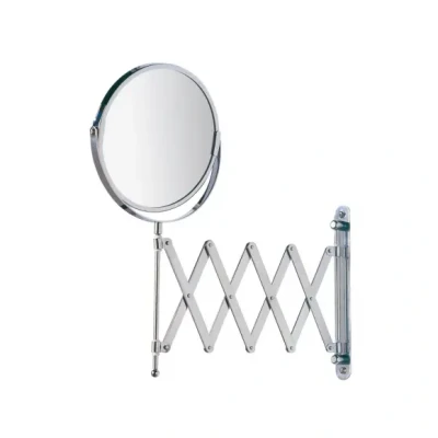 Afbeelding van WENKO Opmaakspiegel wand Exclusief ø17cm telescopisch chroom