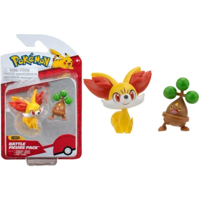 Afbeelding van Boti Battle Figuren Fennekin &amp; Bonsly, 2st.